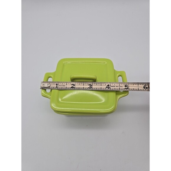 Omniware Square Mini Baker Cocotte Chartreuse GreenColor - Picture 9 of 10